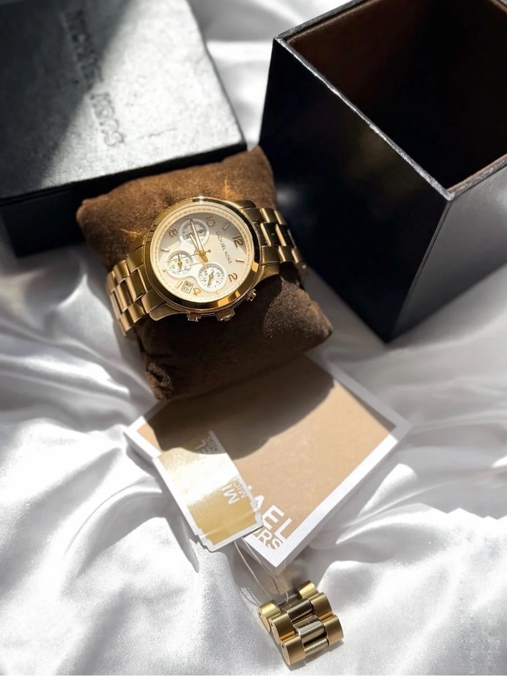 Michael Kors Gold Chronograph Watch